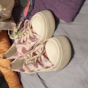 Purple women's shoes